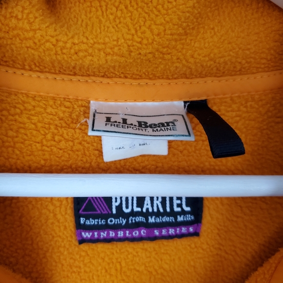 VTG L.L.Bean fleece jacket - Picture 3 of 8